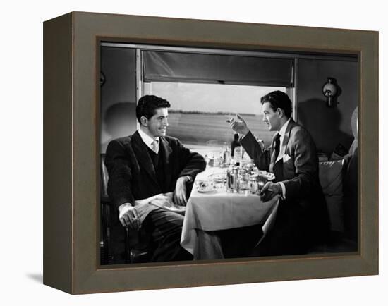 Strangers on a Train, 1951-null-Framed Premier Image Canvas