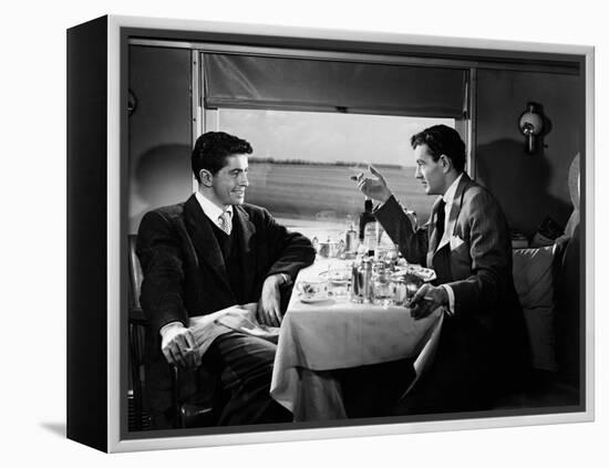 Strangers on a Train, 1951-null-Framed Premier Image Canvas