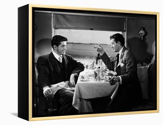 Strangers on a Train, 1951-null-Framed Premier Image Canvas