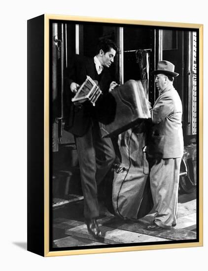 Strangers on a Train, 1951-null-Framed Stretched Canvas