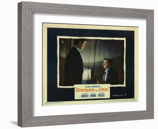 Strangers on a Train, 1951-null-Framed Art Print