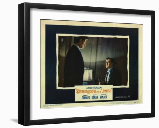 Strangers on a Train, 1951-null-Framed Art Print