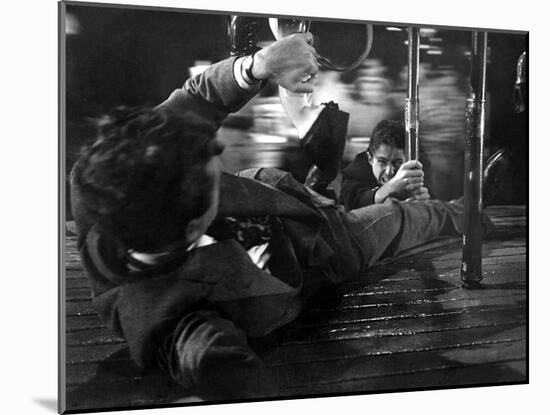 Strangers On A Train, Robert Walker, Farley Granger, 1951-null-Mounted Photo