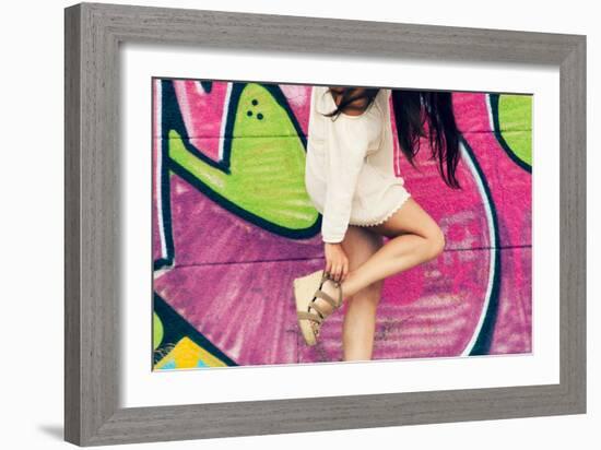 Strap-Maria J Campos-Framed Photographic Print