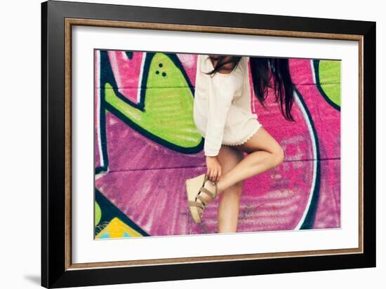 Strap-Maria J Campos-Framed Photographic Print