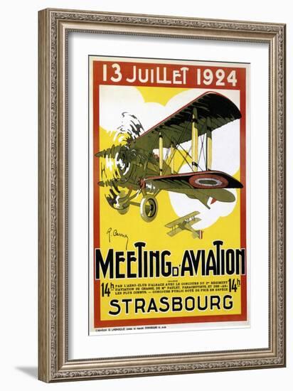 Strasbourg Aviation-null-Framed Giclee Print