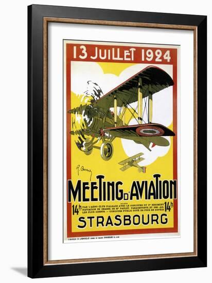Strasbourg Aviation-null-Framed Giclee Print