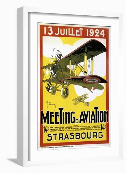 Strasbourg Aviation-null-Framed Giclee Print