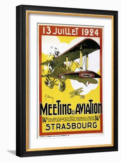 Strasbourg Aviation-null-Framed Giclee Print