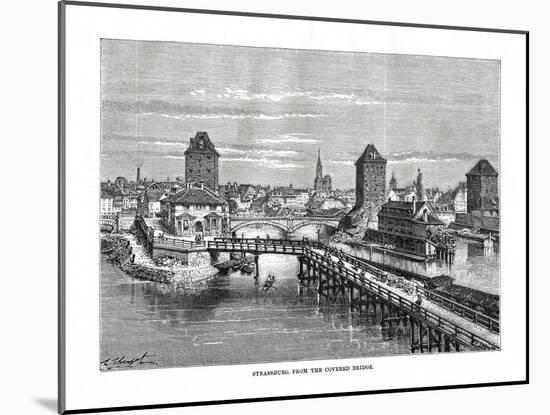 Strasbourg, France, 1879-C Laplante-Mounted Giclee Print