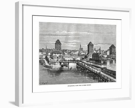 Strasbourg, France, 1879-C Laplante-Framed Giclee Print