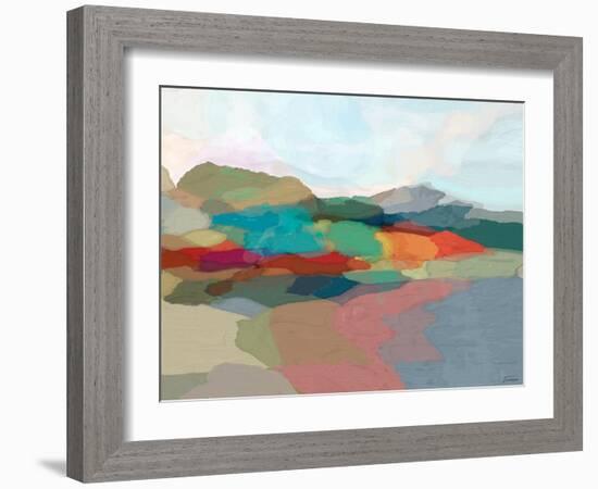 Strata I-Michael Tienhaara-Framed Art Print