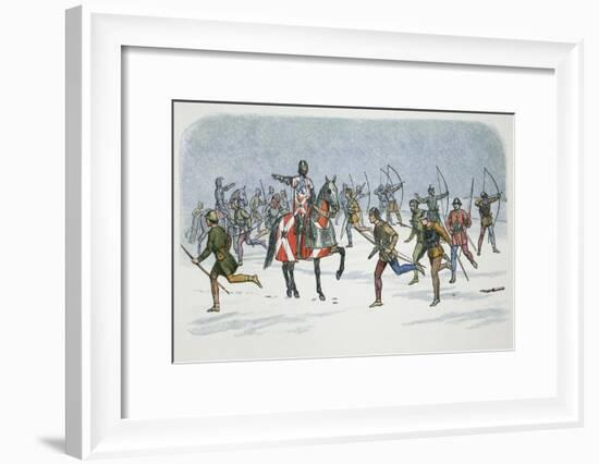 Strategem of Lord Fauconberg at the Battle of Towton, Yorkshire, 1461 (1864)-James William Edmund Doyle-Framed Giclee Print