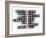 Strategy, Crossword Fromblocks with Letters-maxxyustas-Framed Art Print