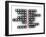 Strategy, Crossword Fromblocks with Letters-maxxyustas-Framed Art Print