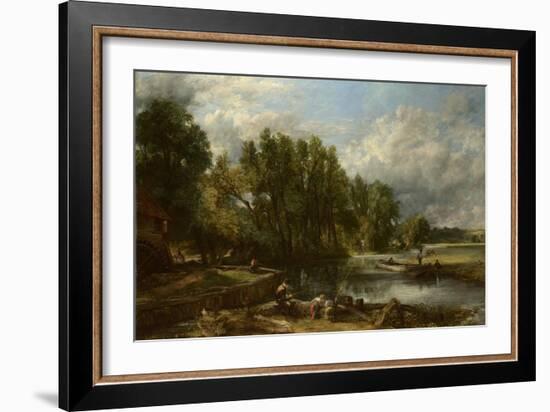 Stratford Mill, 1820-John Constable-Framed Giclee Print