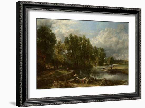 Stratford Mill, 1820-John Constable-Framed Giclee Print