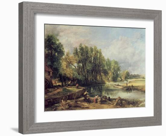 Stratford Mill-John Constable-Framed Giclee Print