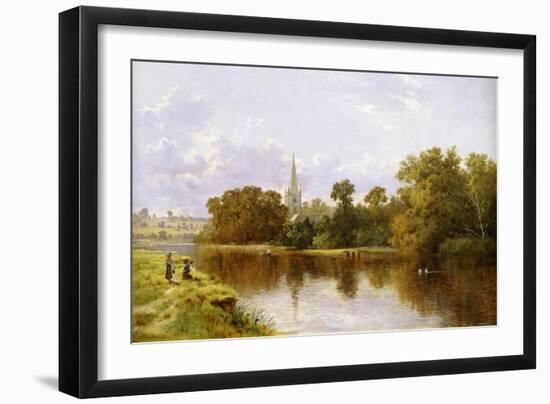 Stratford on Avon from the River-Arthur Bevan Collier-Framed Giclee Print