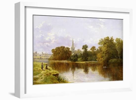 Stratford on Avon from the River-Arthur Bevan Collier-Framed Giclee Print