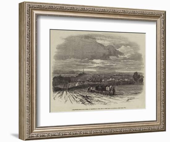 Stratford-Upon-Avon, from an Eminence to the Left of the Road to Warwick-null-Framed Giclee Print