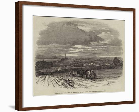 Stratford-Upon-Avon, from an Eminence to the Left of the Road to Warwick-null-Framed Giclee Print