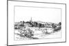 Stratford-Upon-Avon, Warwickshire, as Seen from the Southeast, 1885-Edward Hull-Mounted Giclee Print