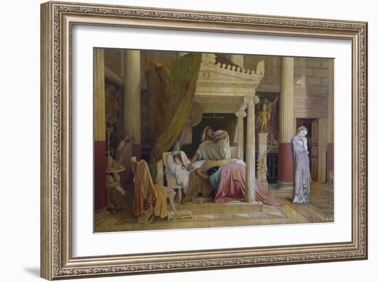Stratonice or Antiochus' Illness-Jean-Auguste-Dominique Ingres-Framed Giclee Print