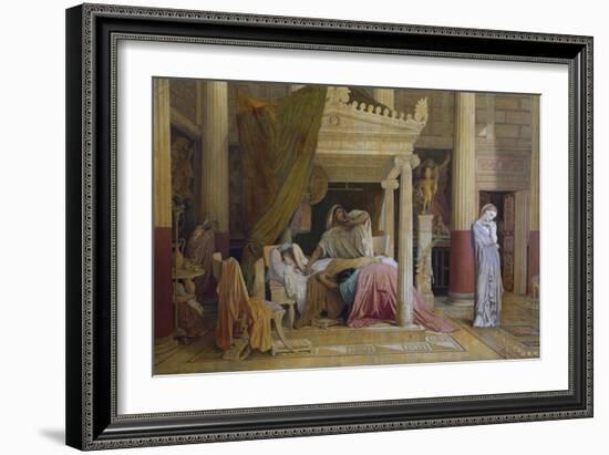 Stratonice or Antiochus' Illness-Jean-Auguste-Dominique Ingres-Framed Giclee Print