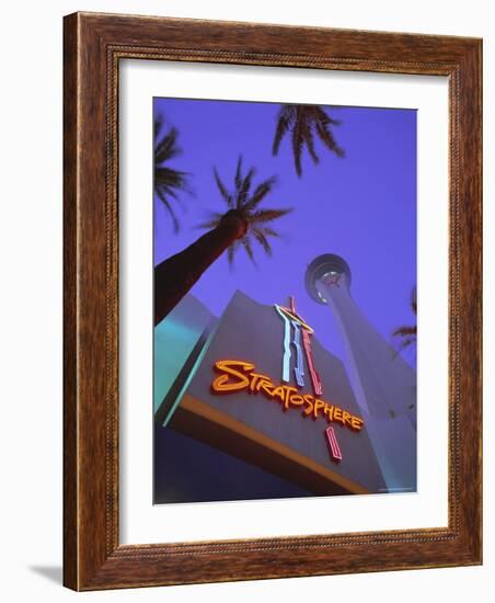 Stratosphere Tower, Las Vegas, Nevada, USA-Gavin Hellier-Framed Photographic Print
