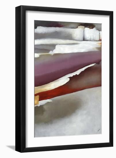 Stratum of Hues I-Rikki Drotar-Framed Giclee Print