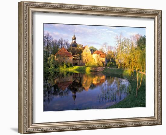 Straupe Castle in Gauja National Park, Latvia-Janis Miglavs-Framed Photographic Print