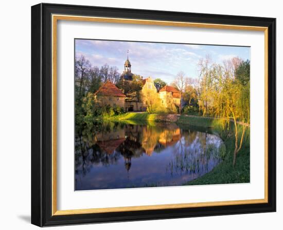 Straupe Castle in Gauja National Park, Latvia-Janis Miglavs-Framed Photographic Print