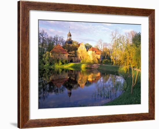 Straupe Castle in Gauja National Park, Latvia-Janis Miglavs-Framed Photographic Print