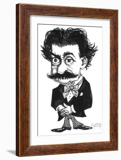 Strauss-Gary Brown-Framed Giclee Print