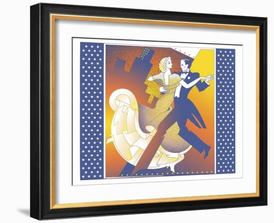 Straussball-David Chestnutt-Framed Giclee Print