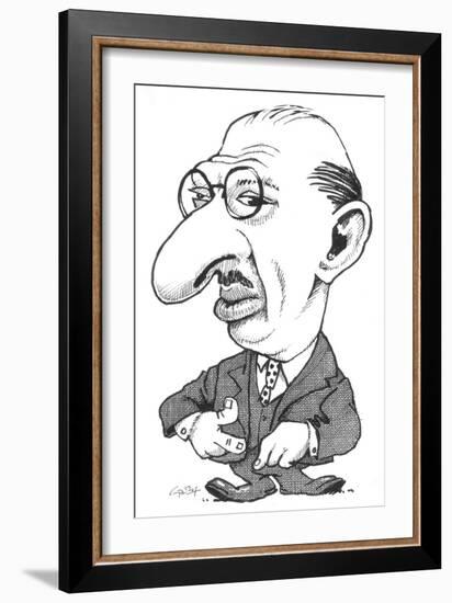 Stravinsky-Gary Brown-Framed Giclee Print