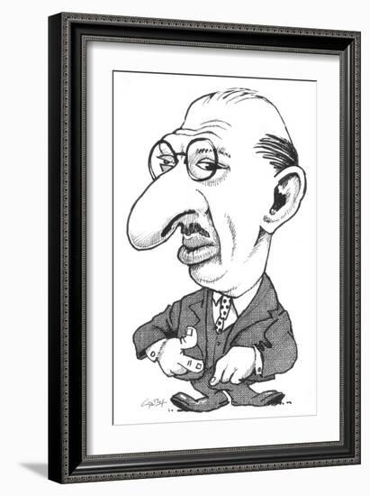 Stravinsky-Gary Brown-Framed Giclee Print