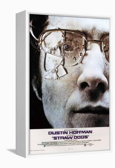 Straw Dogs, Dustin Hoffman, 1971-null-Framed Stretched Canvas