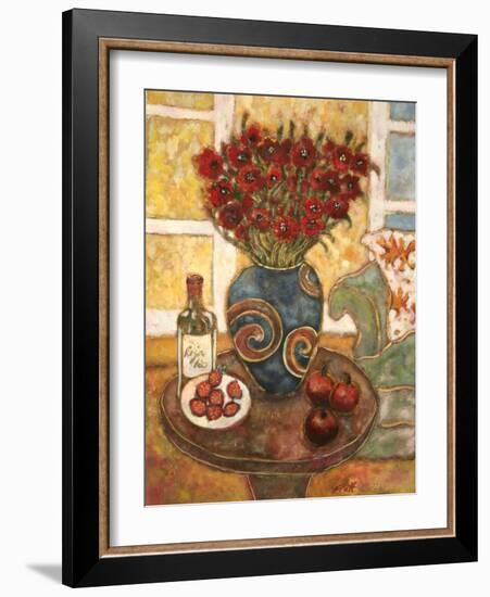 Straw Flowers-Lorraine Platt-Framed Giclee Print