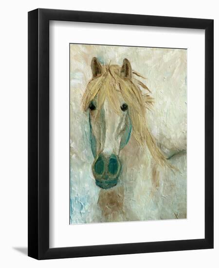 Straw Horse-Cody Alice Moore-Framed Art Print