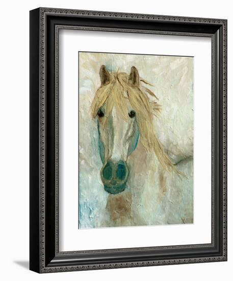 Straw Horse-Cody Alice Moore-Framed Art Print