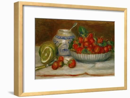 Strawberries, circa 1905-Pierre-Auguste Renoir-Framed Giclee Print