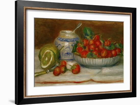 Strawberries, circa 1905-Pierre-Auguste Renoir-Framed Giclee Print