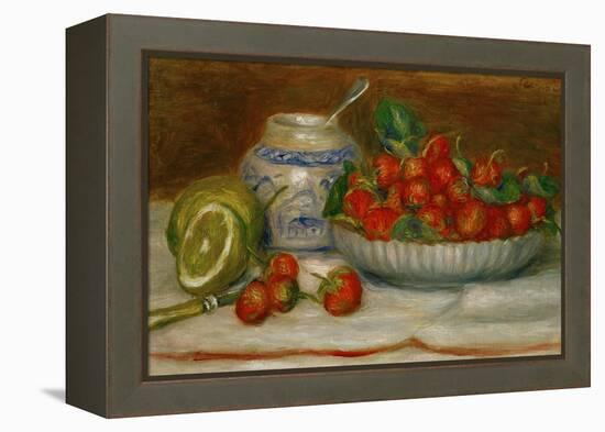 Strawberries, circa 1905-Pierre-Auguste Renoir-Framed Premier Image Canvas