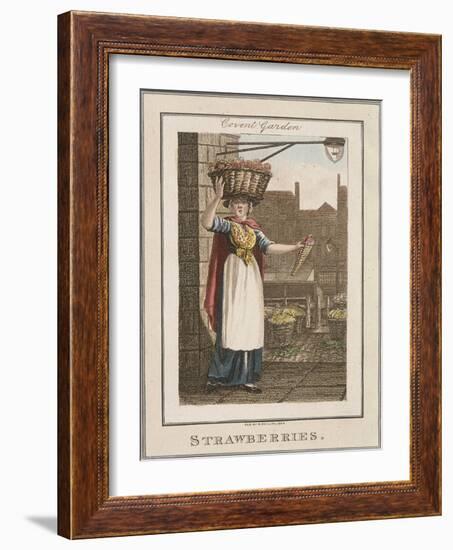 Strawberries, Cries of London, 1804-William Marshall Craig-Framed Giclee Print