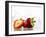 Strawberries with Splashing Water-Michael L?ffler-Framed Photographic Print