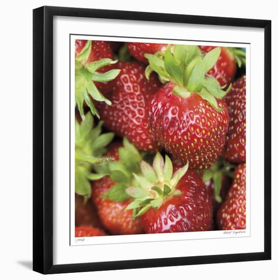 Strawberries-Stacy Bass-Framed Giclee Print