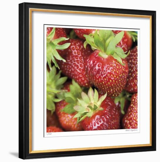 Strawberries-Stacy Bass-Framed Giclee Print