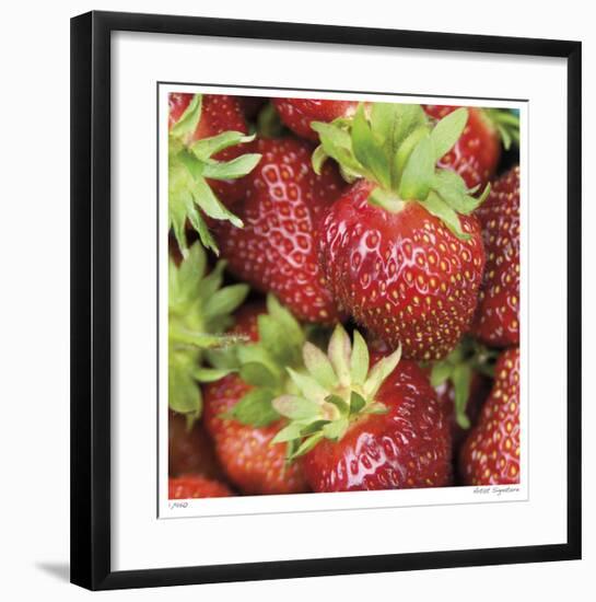 Strawberries-Stacy Bass-Framed Giclee Print